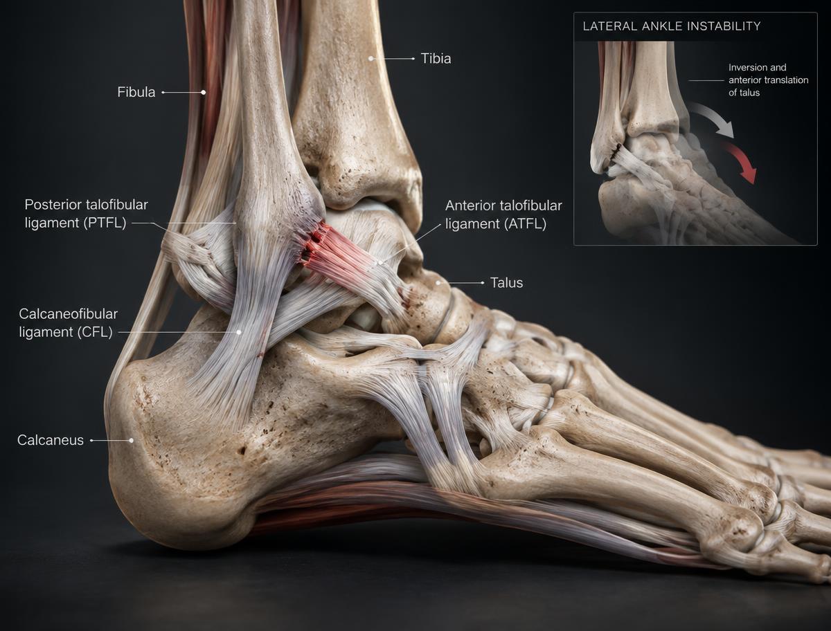 Ankle Instability & Ligament Repair